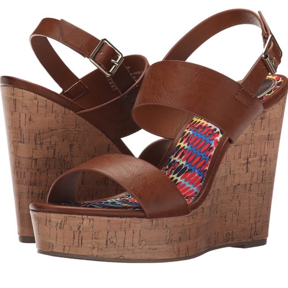 STEVE MADDEN Women’s Madden Girl Elemennt Wedge Sandal | Size 10